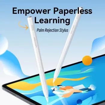 VENTION Active Stylus Pen for iPad ar plaukstas noraidīšanu un slīpuma jutību - balts