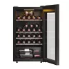 Haier HWS34GGH1 Wine Bank 50 Serie 3 Kompresora vīna dzesētājs, brīvi stāvošs, melns, 34 pudeles
