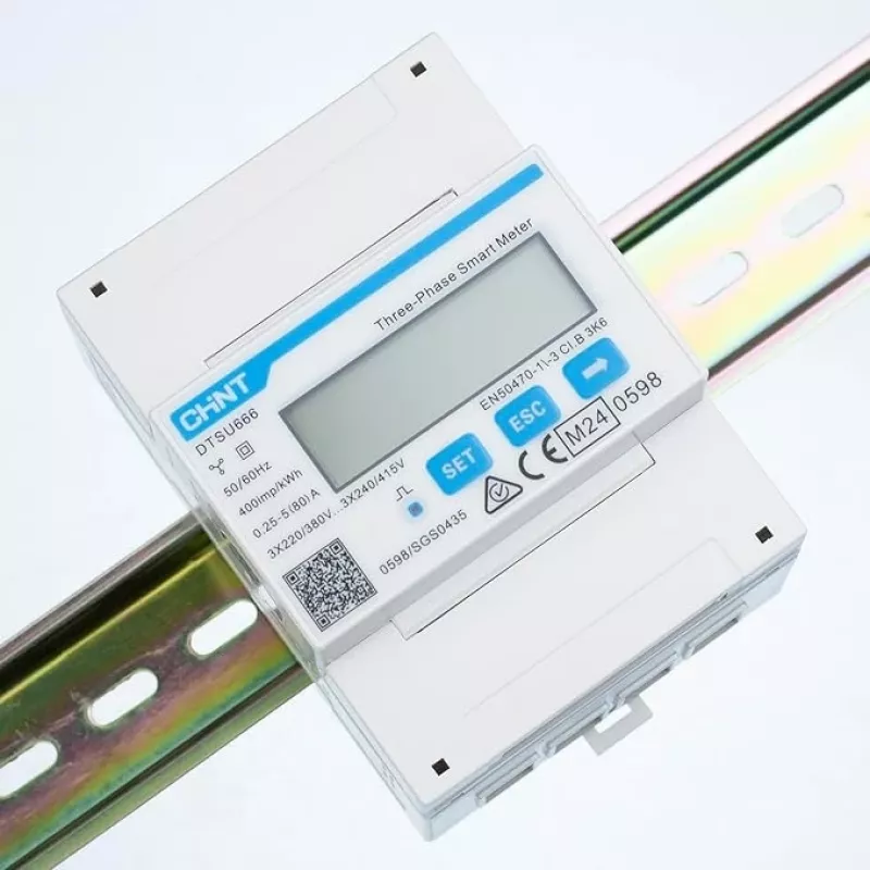 CHINT Smart Power Sensor 3Ph+N Modbus 5(80)A MID