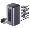 Baseus Air Spacemate 12-in-1 USB-C Hub, 2x HDMI 4K@60Hz, 2x USB-C 10Gbps, 2x USB-A 5Gbps, 2x USB-A 480Mbps, RJ45, SD/microSD, USB-C PD, Pelēks