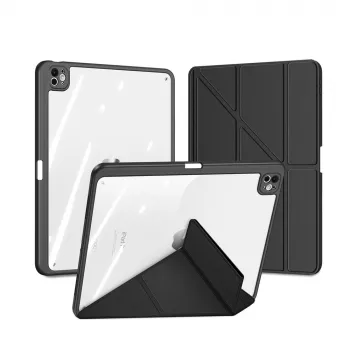 Dux Ducis Magi Maciņš iPad Pro 11 (2024/2025) ar Statīvu - Melns