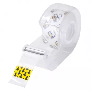 Deli caurspīdīga līmlente ar dozatoru D260804, 18 mm x 7 m