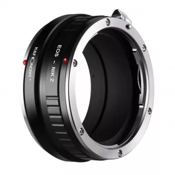 Canon EF/EF-S uz Nikon Z stiprinājuma objektīva adapteris (KF06.367)
