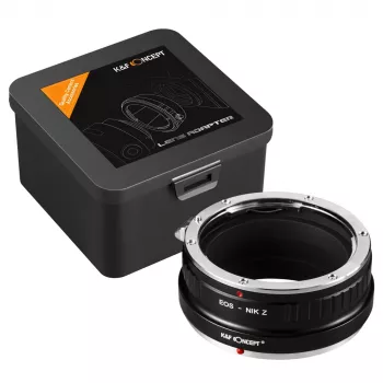 Canon EF/EF-S uz Nikon Z stiprinājuma objektīva adapteris (KF06.367)