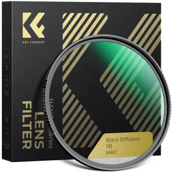 K&F Concept Black Diffusion 1/8 Filter 67mm