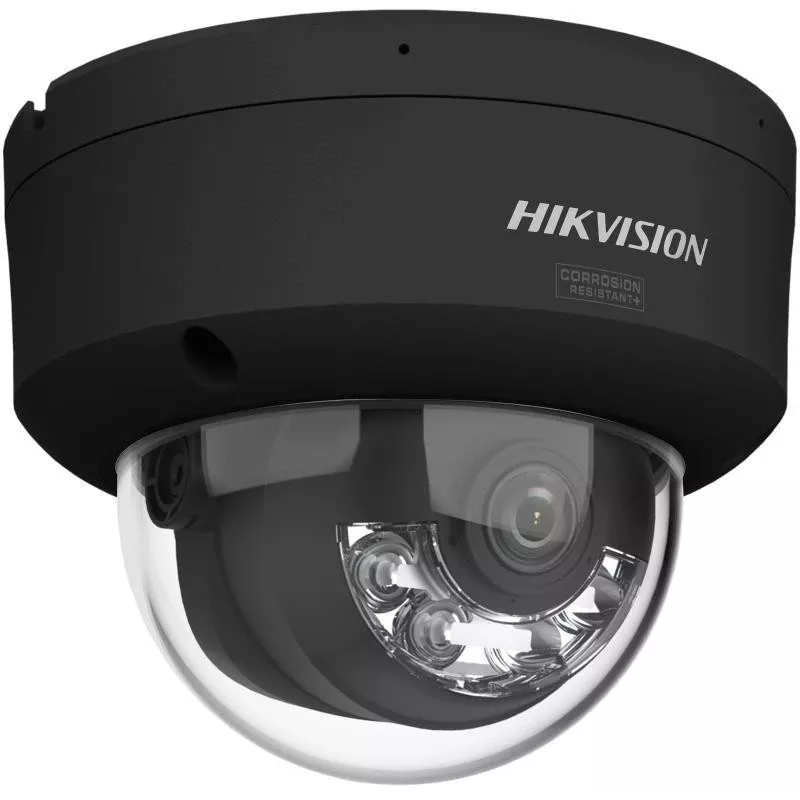 Hikvision DS-2CD2167G3-LIS2UY 2.8mm Melns 6MP AcuSense ColorVu IP Kamera