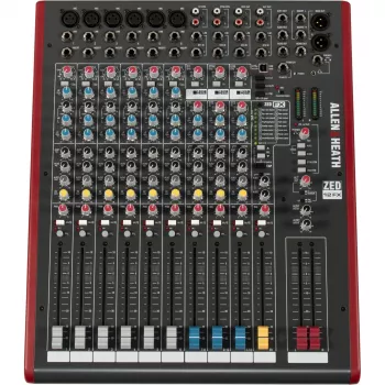 Allen & Heath ZED 12FX 12 kanālu analogais mikseris ar USB un efektiem