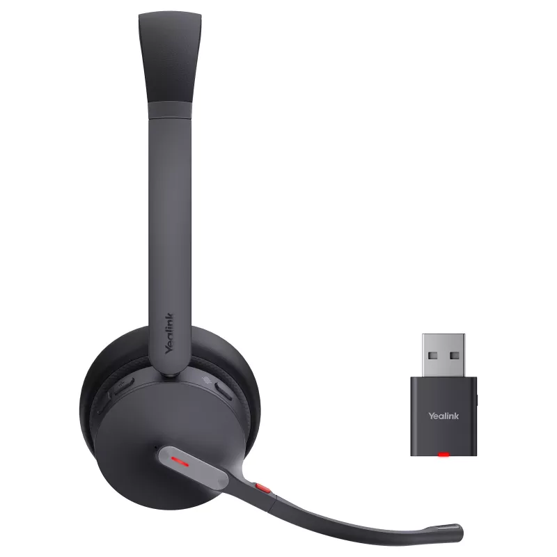 Yealink Headset WH64 Hybrid Dual ar uzlādes statīvu