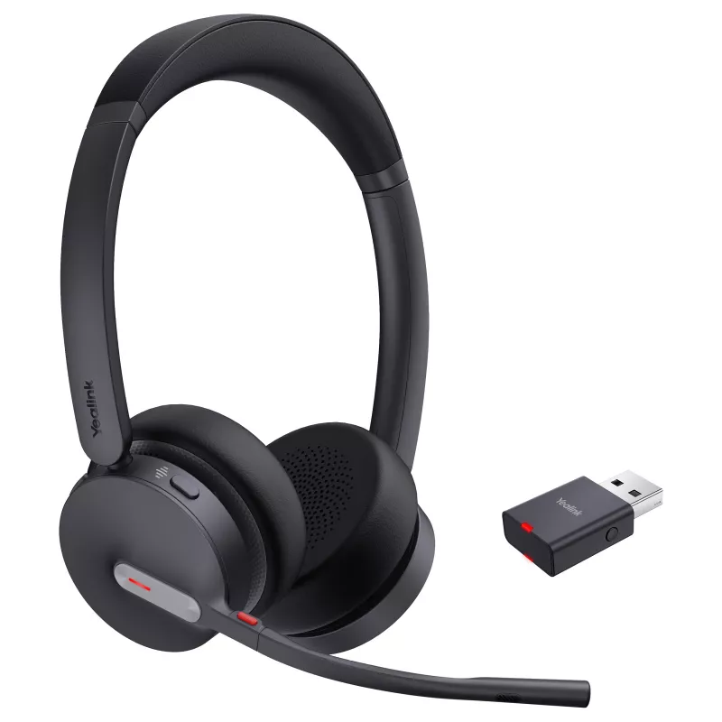 Yealink Headset WH64 Hybrid Dual ar uzlādes statīvu