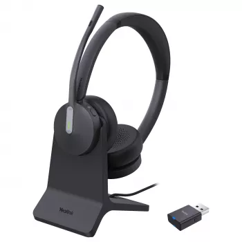 Yealink Headset WH64 Hybrid Dual ar uzlādes statīvu