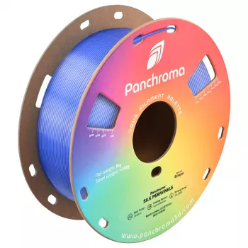 Polymaker Panchroma PLA Silk 3D printera filamenta diegs, 1.75 mm, 1 kg, Periwinkle