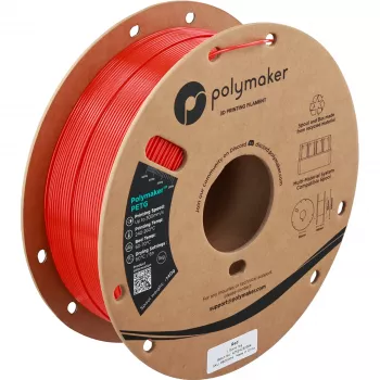 POLYMAKER PETG 1.75mm Red 1kg 3D Filaments (PB05004)