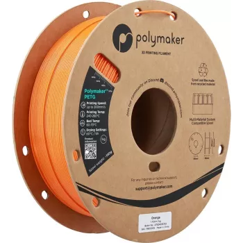 POLMASK PETG 1.75mm Orange 1kg Polymaker 3D Filaments (PB05005)