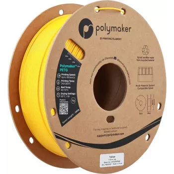 POLYMAKER PETG 1.75mm Yellow 1kg 3D Filaments (PB05007)