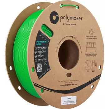 POLMASK PETG 1.75mm Green 1kg Polymaker 3D Filaments (PB05011)
