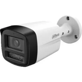 Dahua HAC-HFW1509TLM-A-LED-0360B-S3 5MP Full Color Bullet Camera ar siltu LED gaismu, 3.6mm objektīvs, IP67