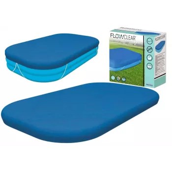 Bestway Flowclear Baseina pārsegs 305 x 183 cm Taisnstūrveida Zils