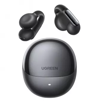 Ugreen HiTune S5 WS210 True Wireless Earbuds ar aktīvo trokšņu slāpēšanu (melns)