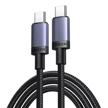 UGREEN USB-C uz USB-C PD 100W 5A 3m kabelis - Melns
