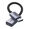 Ugreen DisplayPort uz HDMI adaptera kabelis 4K 30Hz vienvirziena melns 1,5m