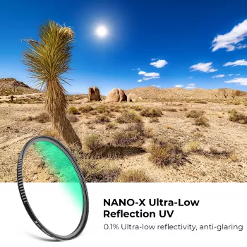 K&F Concept Nano-X MRC UV filtrs 67mm Ultra Low Reflection