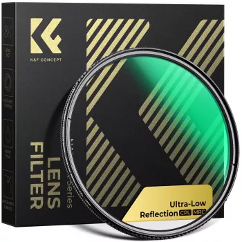 K&F Concept Nano-X Ultra-Low Reflection Circular Polarizer Filter 62mm