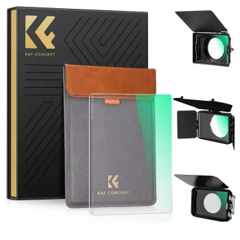 K&F Concept Black Diffusion 1/8 filtrs 4x5.65 inch matte box
