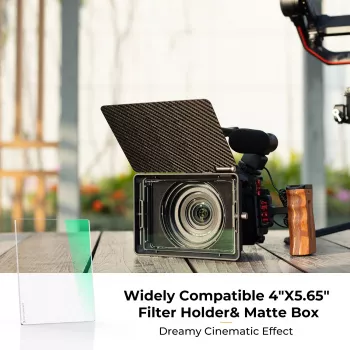 K&F Concept Black Diffusion 1/8 filtrs 4x5.65 inch matte box