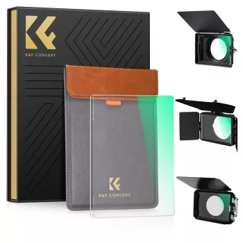 K&F Concept Black Mist 1/4 filtrs 4x5.65 collas matte box sistēmai (KF01.2451)