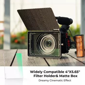 K&F Concept Black Mist 1/4 filtrs 4x5.65 collas matte box sistēmai (KF01.2451)
