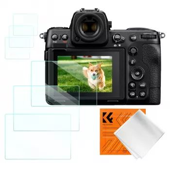 KF 6-Pack 9H Rūdīta stikla ekrāna aizsargs Nikon Z9 Z8