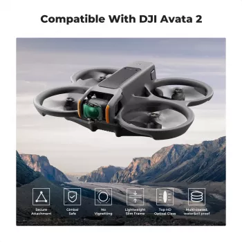 K&F Concept Nano-X apļveida polarizācijas filtrs DJI Avata 2 dronam (KF01.2699)