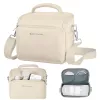 K&F Concept KF13.179V3 Sling Bag DSLR, bezspoguļa, drona, gimbal pārnēsāšanai - Bēšs
