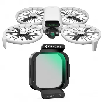 K&F Concept Nano-X 8K Ultra HD cirkulārais polarizācijas filtrs DJI Flip dronam (KF01.3080)