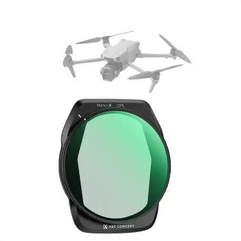 K&F Concept Nano-X CPL Ultra HD 8K apļveida polarizācijas filtrs DJI Air 3S dronam KF01.2878