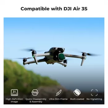 K&F Concept Nano-X CPL Ultra HD 8K apļveida polarizācijas filtrs DJI Air 3S dronam KF01.2878