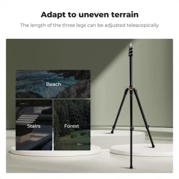 K&F Concept KF34.038S1 2 gab. 200 cm alumīnija gaismas statīvi