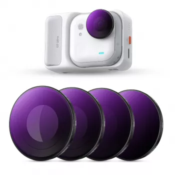 K&F Concept 4-Pack 2-in-1 ND/PL filtru komplekts ND8/PL ND16/PL ND32/PL ND64/PL Insta360 GO Ultra, SKU.1673
