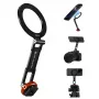 KF Magnetic MagSafe Phone Mount ar 1/4 collu vītni un Cold Shoe - Melns (KF31.196)