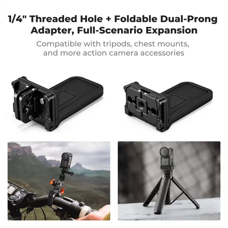 KF Concept KF12.0050 magnētiskais vertikālā stiprinājuma adapteris ar 1/4 collu vītni DJI Osmo Nano / Xtra Atto