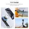 K&F Concept X97-C Selfie Stick Tripod 180 cm ar MagSafe magnētisko stiprinājumu un Bluetooth tālvadības pulti (Melns)