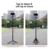 K&F Concept X97-C Selfie Stick Tripod 180 cm ar MagSafe magnētisko stiprinājumu un Bluetooth tālvadības pulti (Melns)