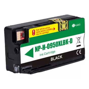 G&G Ninestar saderīga tintes kasetne HP 950XL melna