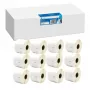 12x G&G etiķetes 32mm x 57mm melnas uz baltas, saderīgas ar Dymo 11354 / S0722540