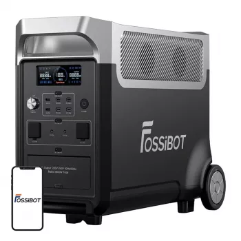 FOSSIBOT F3600 Pro 3600W Portable Power Station (Black)