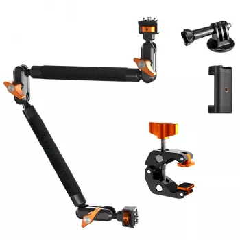K&F Concept Magic Arm 22 collas + Super Clamp Crab Clamp 1/4 3/8 KF31.201