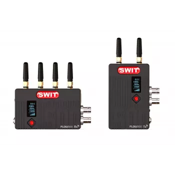SWIT ELECTRONICS FLOW500 - Full-HD bezvadu video pārraides sistēma ar uztvērēju un raidītāju - 10.2 cm