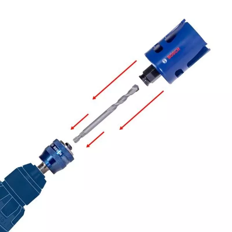 Bosch 2608902035 Power Change Plus urbjzāģa adaptera kāts 11 mm sešstūra 1 gab.