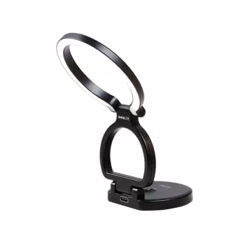 NANLITE Lumo Polar Black Ring Light