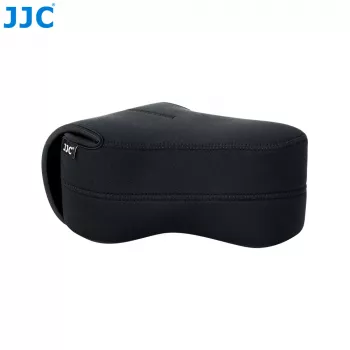 JJC Neoprēna kameras maciņš lielai DSLR kamerai ar objektīvu - Melns (OC-MC3BK)